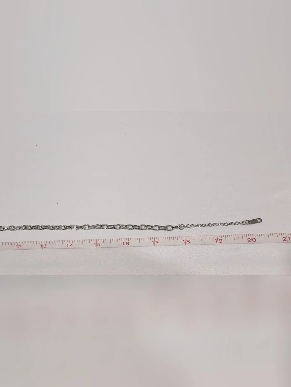 Fendi Monogram Canvas Silver Pendant Mixed Link Chain Necklace